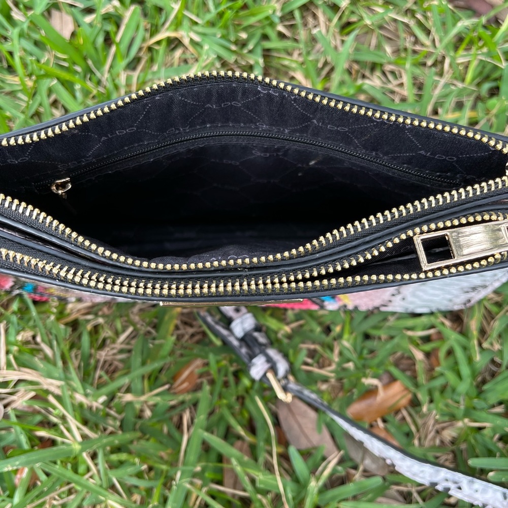 Aldo Python Multicolor Textured Crossbody - Picture 9 of 12
